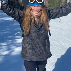 Volcom anorak snowboard jacket